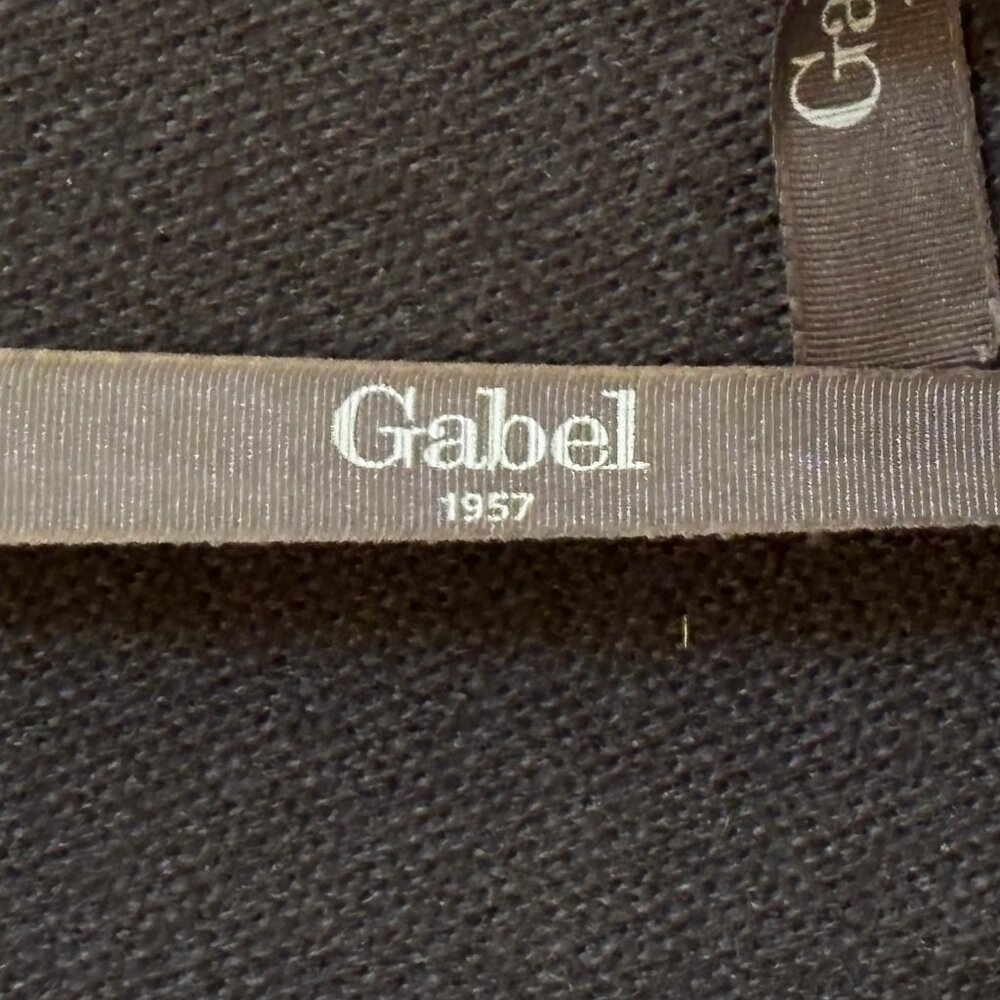 NEW GABLE 1957 BLACK Lambswool/Cashmere/Silk Blend Throw 51” x 73” (FRINGE END) - Picture 2 of 4